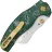 Нож Kizer C01C 2.9 Christmas collection сталь 5CR15MOV рукоять Green G10