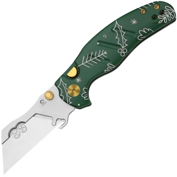 Нож Kizer C01C 2.9 Christmas collection сталь 5CR15MOV рукоять Green G10