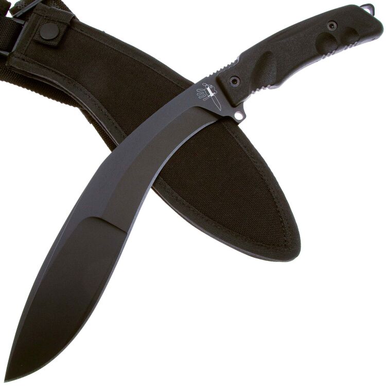 Мачете Fox Extreme Tactical Kukri сталь N690 рукоять Black Forprene (FX-9CM04 T)