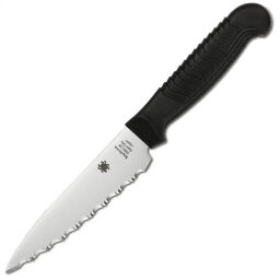 Нож кухонный Spyderco Small Utility Knife cталь MBS-26 рукоять полипропилен (K05SBK)