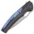 Нож WE Knife Exciton beadblast сталь CPM-20CV рукоять Black Ti/Flamed Ti spacer (WE22038A-6)