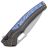 Нож WE Knife Exciton beadblast сталь CPM-20CV рукоять Black Ti/Flamed Ti spacer (WE22038A-6)