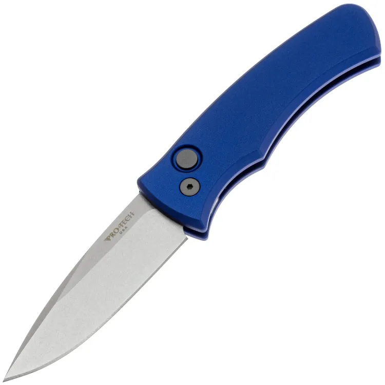 Нож Pro-Tech Duke 2 stonewash сталь MagnaCut рукоять Blue Aluminium (DUKE2101-Blue)