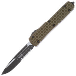 Нож Microtech Ultratech S/E PS Tactical сталь M390 рукоять OD Green Frag G10/Aluminum (121-2FRGTODS)