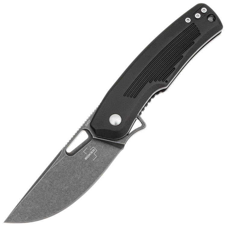 Нож Boker Plus Nahal blackwash сталь D2 рукоять Black Aluminum (01BO628)