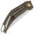 Нож WE Knife Speedliner satin сталь CPM-20CV рукоять Bronze Titanium (WE22045C-2)