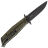 Нож-бабочка НОКС Финка Б блэквош сталь D2 рукоять Green G10 (207-509406)
