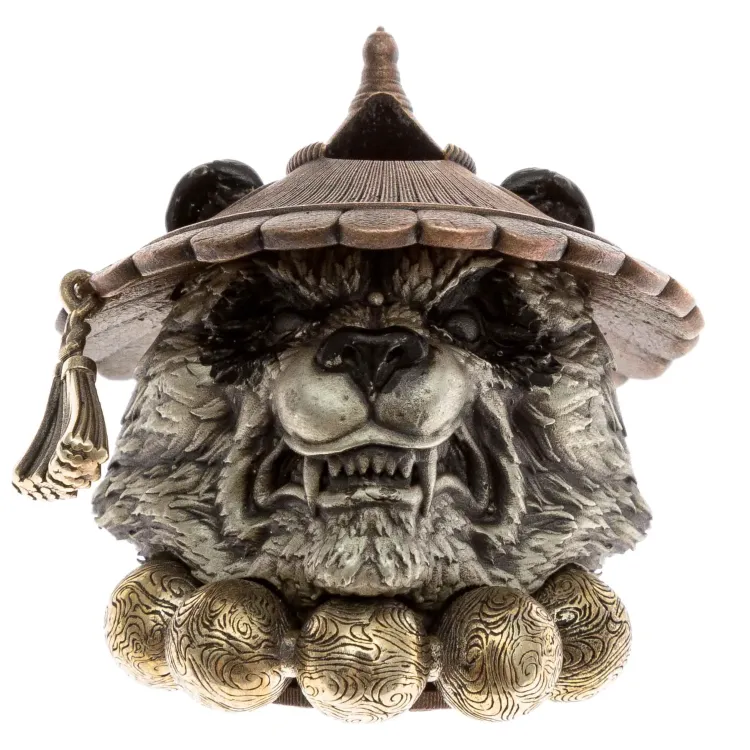 Бусина темлячная Evil Skull Боевая панда Limited Edition