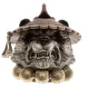 Бусина темлячная Evil Skull Боевая панда Limited Edition