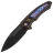 Нож WE Knife Hyperactive black сталь Vanax рукоять Bronze-Black Ti/Flamed Ti (WE23030-4)