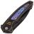 Нож WE Knife Hyperactive black сталь Vanax рукоять Bronze-Black Ti/Flamed Ti (WE23030-4)