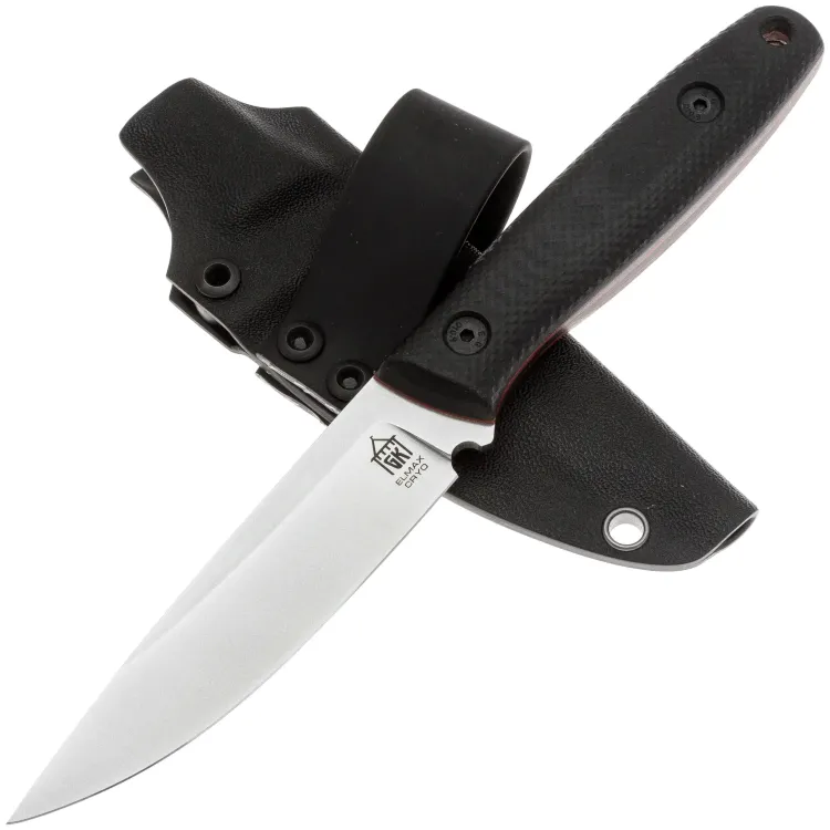 Нож Град Горький Оса сталь Elmax рукоять Black Micarta