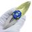 Нож Rike Knife Cicada сталь M390 рукоять Gold/Blue Ti