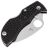 Нож Spyderco Manbug Wharncliffe serrated сталь VG-10 рукоять Black FRN (MBKWS)