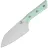 Нож кухонный Microtech 6" Santoku сталь M390MK рукоять Caribbean Blue G10 (3200-10CA)