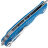 Нож Daggerr Yakuza DL stonewash сталь 8Cr14MoV рукоять Blue FRN