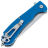 Нож Daggerr Yakuza DL stonewash сталь 8Cr14MoV рукоять Blue FRN