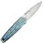 Нож WE Knife Hull satin сталь M390 рукоять Blue Terrain Titanium (WE24046-3)