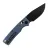 Нож Vosteed Porcupine ModSwap blackwash сталь 154CM рукоять Blue G10