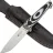 Нож Kizlyar Supreme Santi сталь AUS-8 Stonewash рукоять Black/White G10