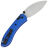 Нож Vosteed Mini Nightshade satin сталь 14C28N рукоять Blue Aluminum
