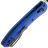 Нож Vosteed Mini Nightshade satin сталь 14C28N рукоять Blue Aluminum