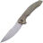 Нож WE Knife Quixotic сталь CPM-20CV рукоять Green Ti (WE21016-4)