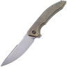 Нож WE Knife Quixotic сталь CPM-20CV рукоять Green Ti (WE21016-4)