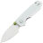 Нож Vosteed Raccoon Cub satin сталь 14C28N рукоять White G10