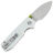 Нож Vosteed Raccoon Cub satin сталь 14C28N рукоять White G10