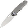 Нож Kunwu Zen Compact satin сталь Elmax рукоять Gray Ti