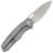 Нож Kunwu Zen Compact satin сталь Elmax рукоять Gray Ti