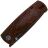 Нож Petrified Fish Beluga Mini Blackwash сталь 14C28N рукоять Black/Red Gmascus