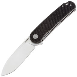 Нож SHOOZIZ HAN309 satin сталь D2 рукоять Black Micarta
