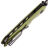 Нож Kizer Shot black сталь 154CM рукоять Green Aluminium