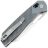 Нож Tenable Shard stonewash сталь 14C28N рукоять Diamond pattern Gray Aluminum
