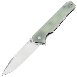 Нож QSP Mamba V2 satin сталь D2 рукоять Jade G10 (QS111-J1)