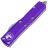 Нож Microtech UTX-85 S/E satin сталь M390 рукоять Purple Aluminum (231-4PU)