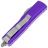 Нож Microtech UTX-85 S/E satin сталь M390 рукоять Purple Aluminum (231-4PU)