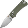 Нож CIVIVI Baby Banter 2- TG satin сталь 14C28N рукоять Milled Green/Red G10 (C24074-1)