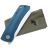 Нож Petrified Fish Flavorist Cleaver сталь K110 рукоять Blue Micarta