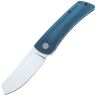 Нож Petrified Fish Flavorist Cleaver сталь K110 рукоять Blue Micarta