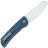Нож Petrified Fish Flavorist Cleaver сталь K110 рукоять Blue Micarta