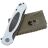 Нож Petrified Fish Stamp blackwash сталь D2 рукоять White G10/CF