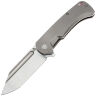Нож QSP Rhino satin сталь M390 рукоять Gray Titatanium/MokuTi (QS143-A)