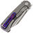 Нож QSP Rhino satin сталь M390 рукоять Gray Titatanium/MokuTi (QS143-A)