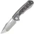 Нож Remette Saker Falcon сталь S45VN рукоять Sandblast Titanium/Purple-black Carbon Fiber (ASTP-3)