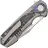 Нож Remette Saker Falcon сталь S45VN рукоять Sandblast Titanium/Purple-black Carbon Fiber (ASTP-3)