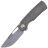 Нож Mocenary Knives MK-06 stonewash сталь CPM-20CV рукоять Dark Bronze Titanium