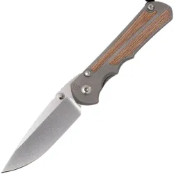 Нож Chris Reeve Large Inkosi Drop Point сталь Magnacut рукоять Titanium/Natural Micarta